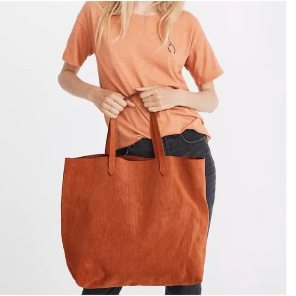 Madewell Handbags - Madewell Suede Transport Tote